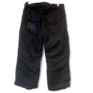 BOULDERGEAR BLACK SNOW SKI SNOWBOARD WINTER PANTS UNISEX KIDS SIZE 6